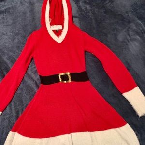 Christmas sweater dress